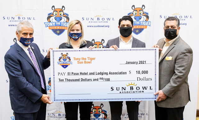 SUN BOWL ASSOCIATION CONTINUES TO HELP COMMUNITY
